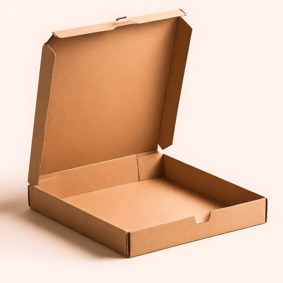 Boxish Brown Pizza  Box (12L x 12W x 2H inches)