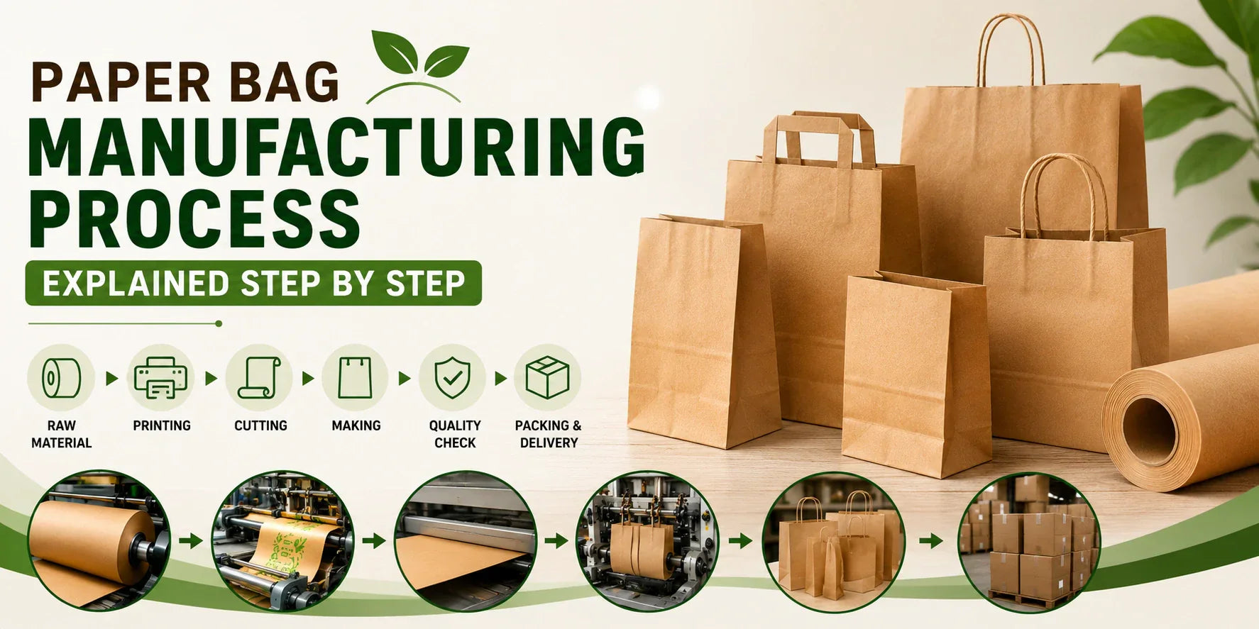 Paper Bag Manufacturing Process Explained Step by Step – Boxish