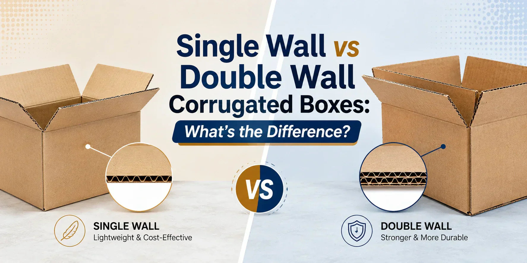 Vs Box Single Wall vs Double Wall Corrugated Boxes: What's the Difference ...