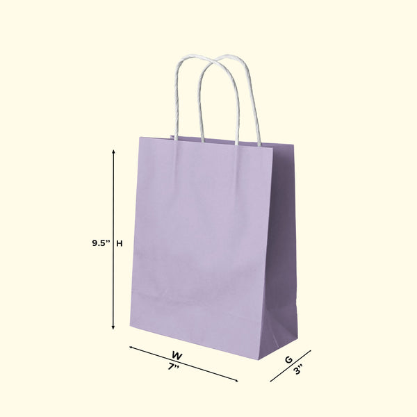 Boxish Lavender Paper Bag