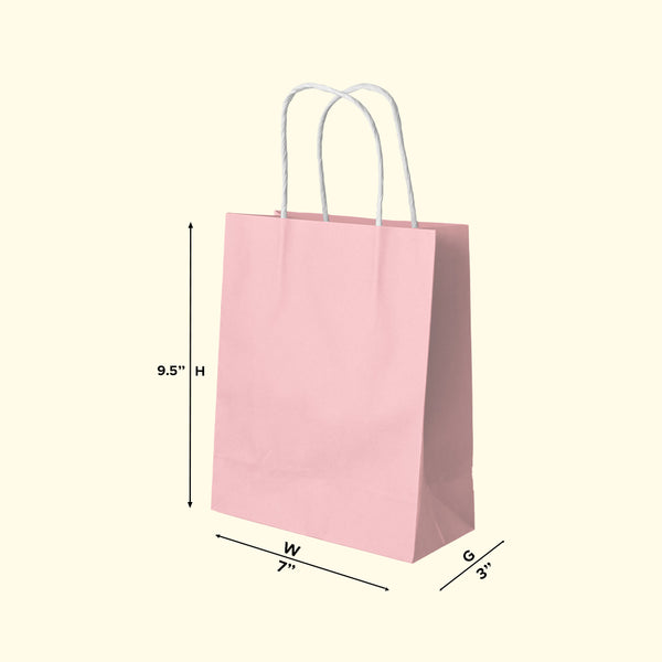 Boxish Pink Paper Bag