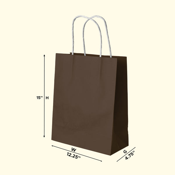 Boxish Brown Paper Bag