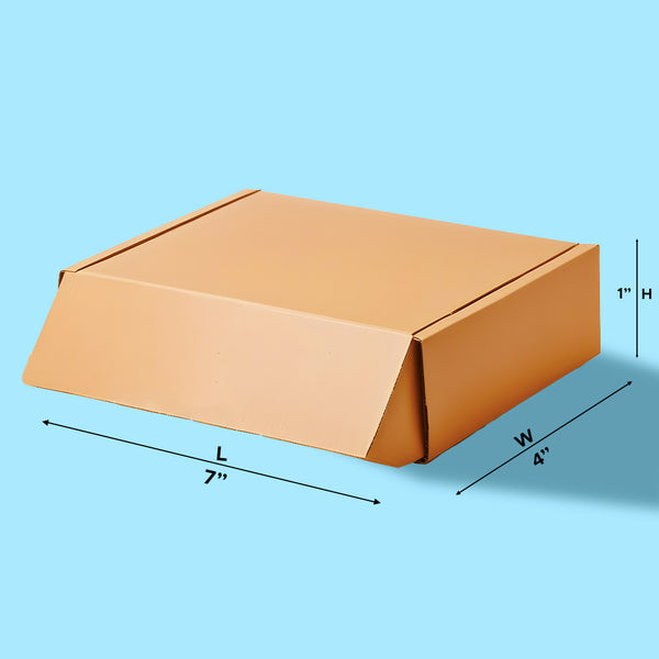 Boxish Brown Folding Box (7L x 4W x 1H inches)