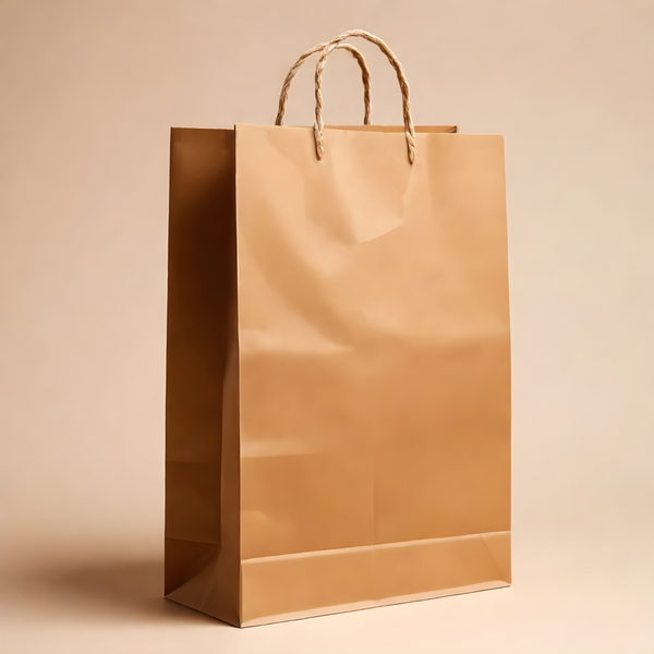 Boxish Brown Paper Bag (6L x 3W x 12H inches)