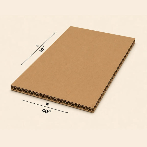 Buy Corrugated Cardboard Sheets Online for Packing – Boxish