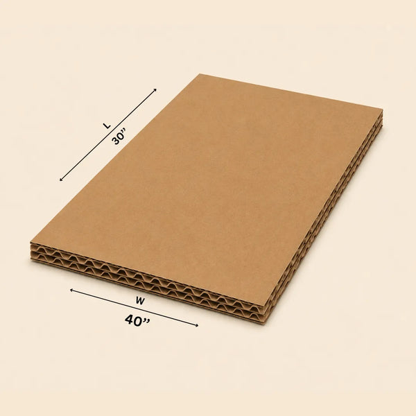 Buy Corrugated Cardboard Sheets Online for Packing – Boxish