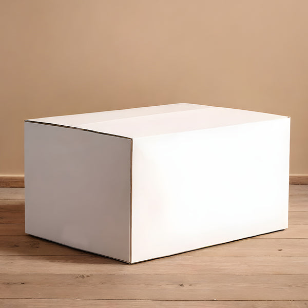 Boxish 5 Ply White Ecommerce Shipping Box (13L x 7.5W x 9H inches)